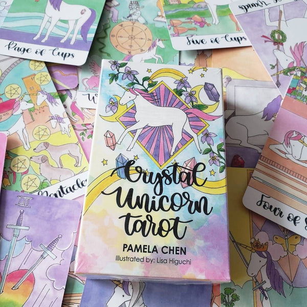 Crystal Unicorn Tarot cards