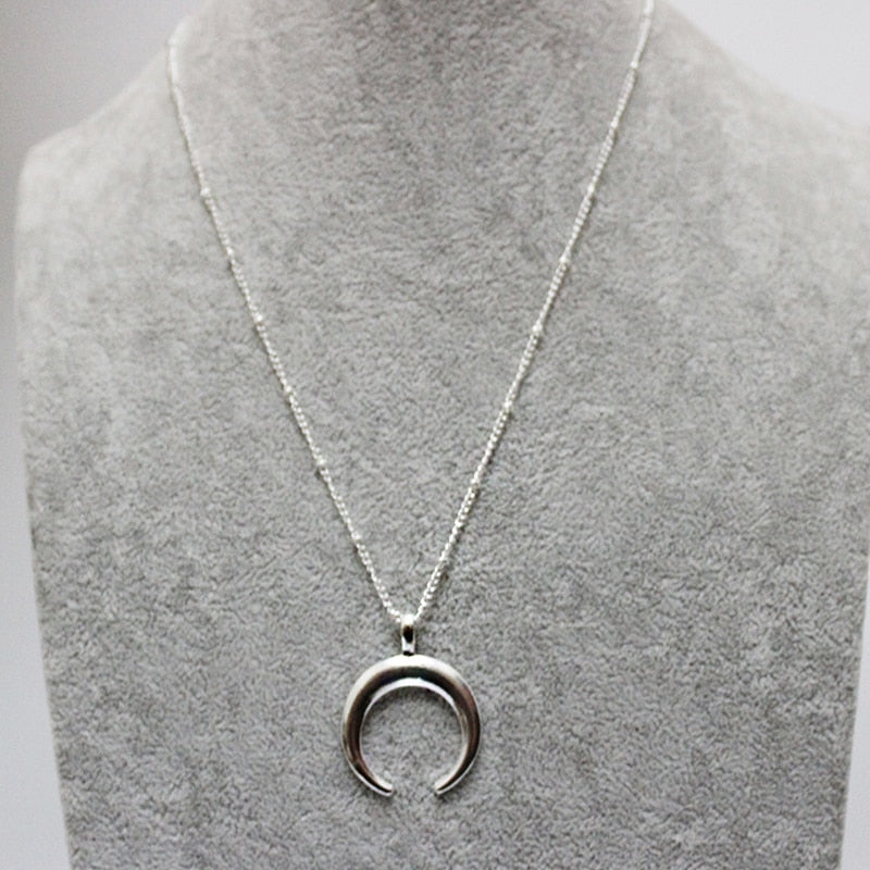 Moon Pendulum Necklace
