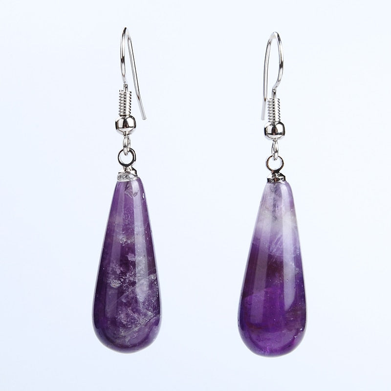 Warm Chakra Stone Earrings